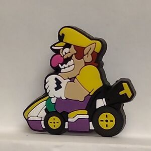 5/$5 Wario Rubber Croc Shoe Charm